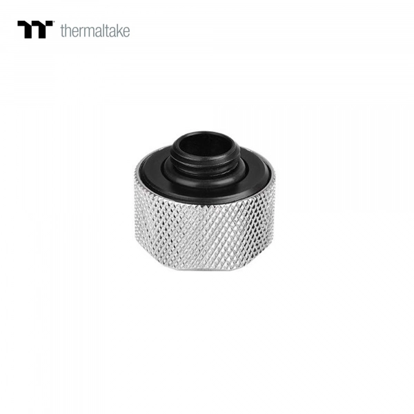 Купить Фитинг Thermaltake Pacific C-PRO G1/4 PETG Tube 16mm OD Compression – Chrome - фото 3