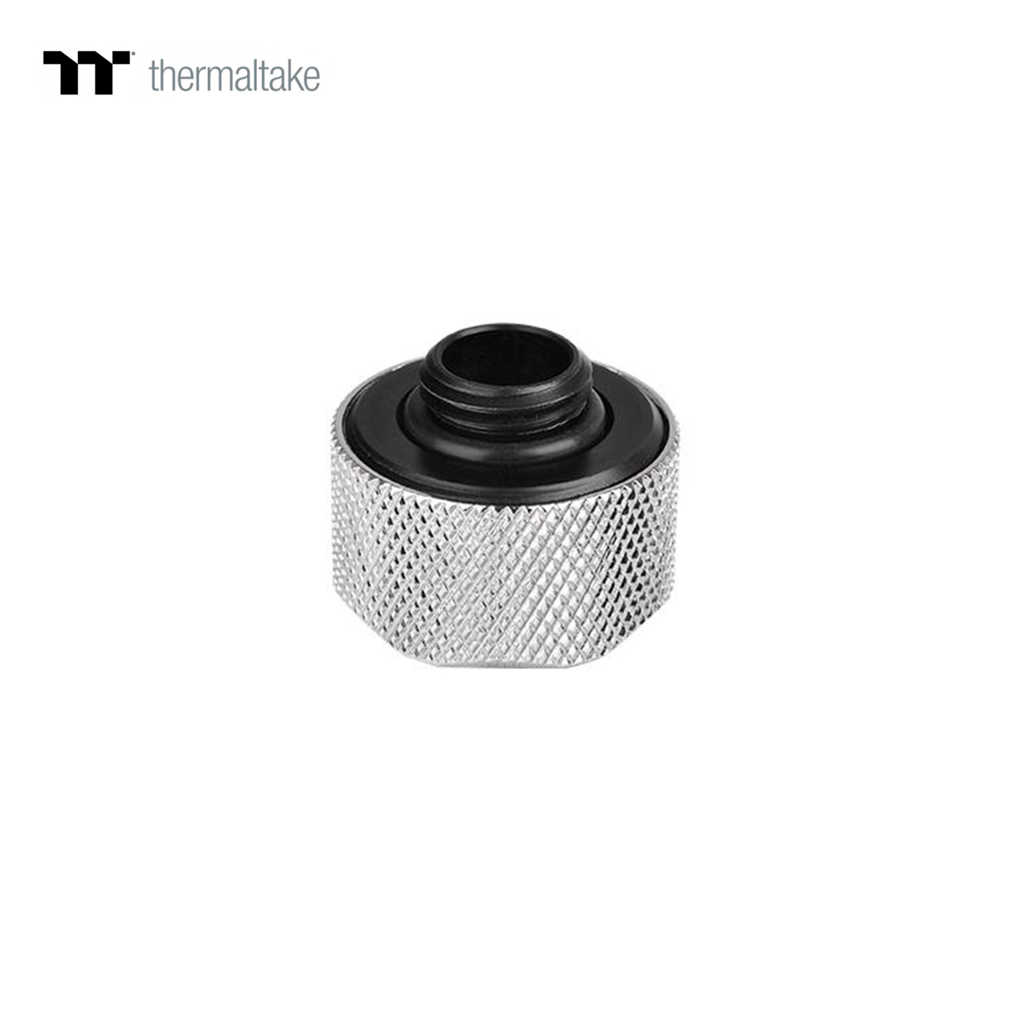 Купить Фитинг Thermaltake Pacific C-PRO G1/4 PETG Tube 16mm OD Compression – Chrome - фото 3