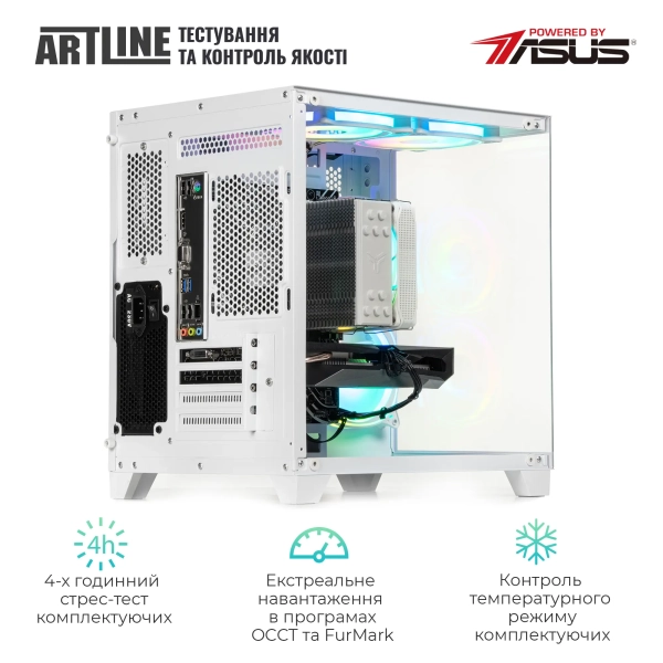 Купити Комп'ютер ARTLINE Gaming X43WHITE Windows 11 Home (X43WHITEv60Win) - фото 7