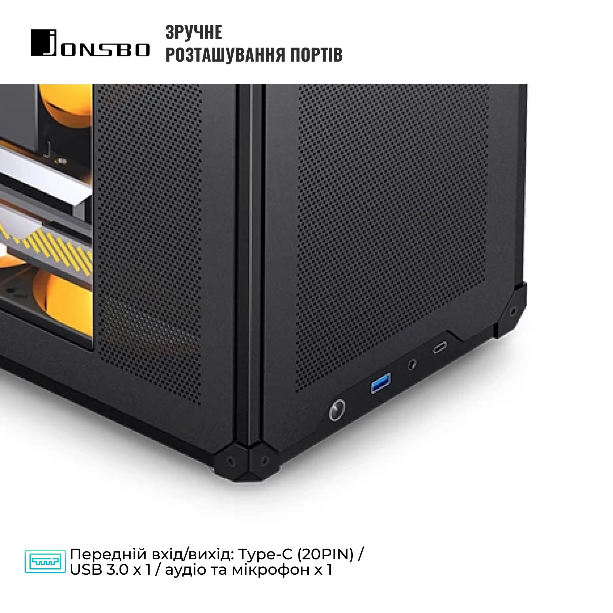 Купить Корпус Jonsbo C6 MAX Black - фото 4