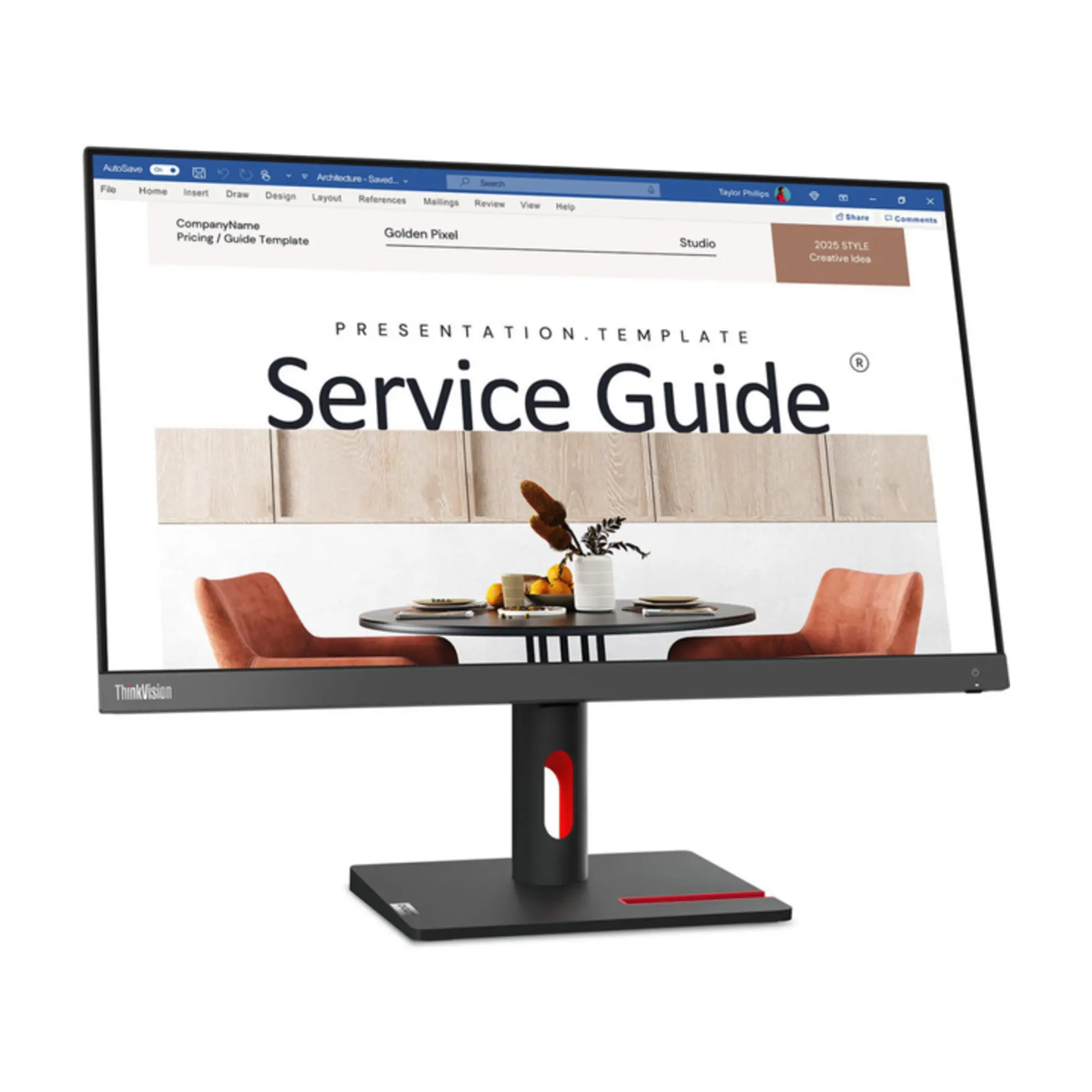 Купить Монитор Lenovo 23.8" S24i-30 (63DEKAT3EU) - фото 2
