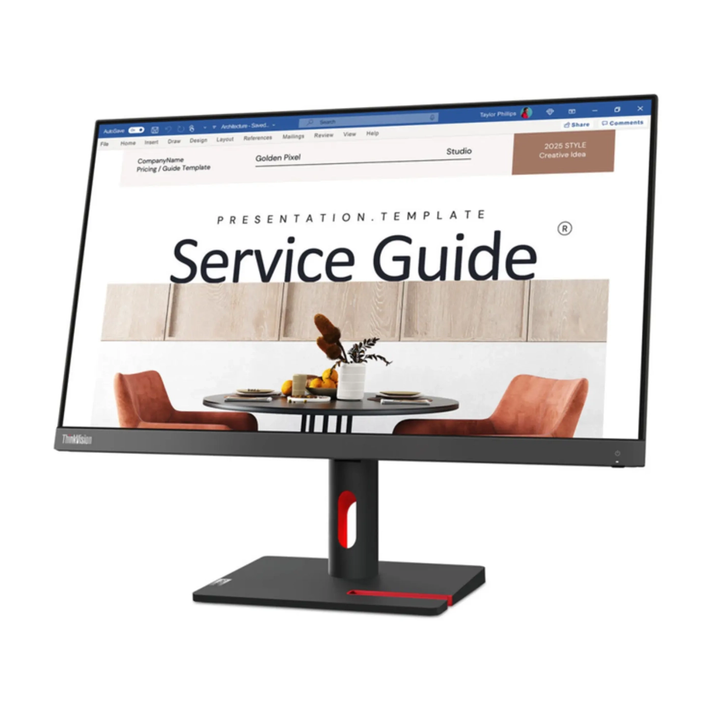Купить Монитор Lenovo 23.8" S24i-30 (63DEKAT3EU) - фото 3