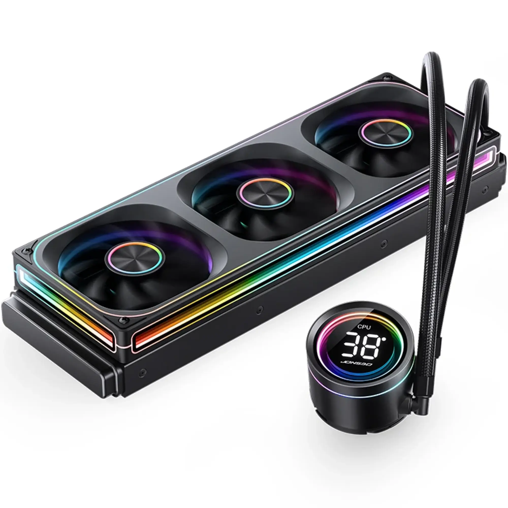 Купить Система водяного охлаждения Jonsbo TH-360 Black - фото 1