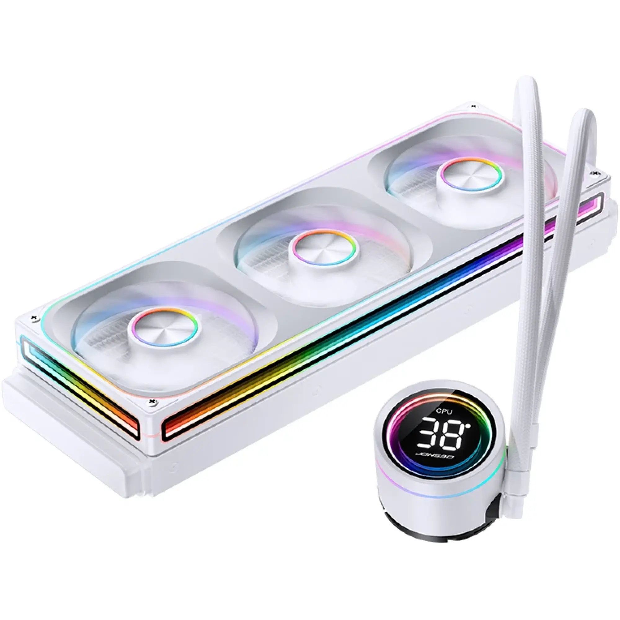 Купить Система водяного охлаждения Jonsbo TH-360 White - фото 1