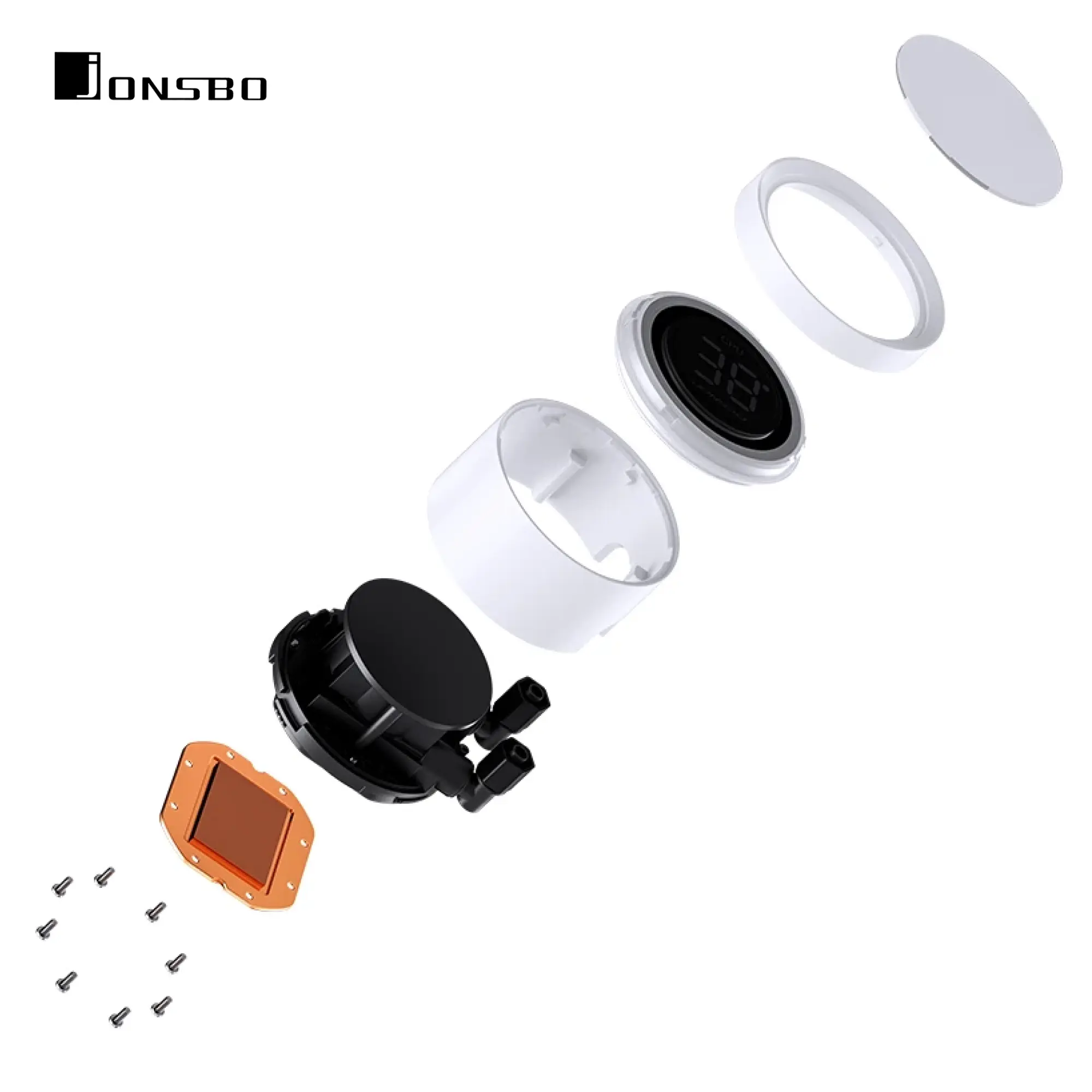 Купить Система водяного охлаждения Jonsbo TH-360 White - фото 10