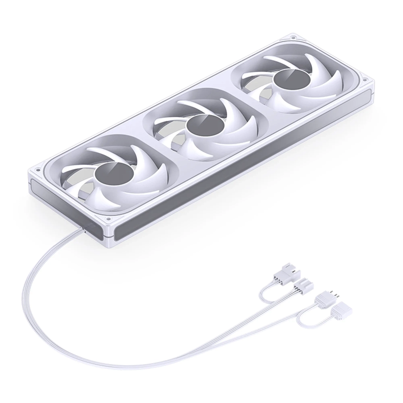 Купить Вентилятор Jonsbo ZB-360WR (3in1) White - фото 10