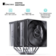 Купить Процессорный кулер Jonsbo CR-3000E Black - фото 3