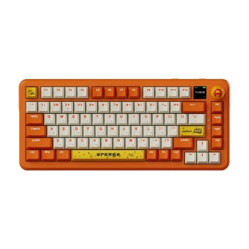 Купить Клавиатура Ajazz AK820 MAX RGB Avocado Switch Wireless With Screen (AK820MAX-AS-OW) Orange - фото 1