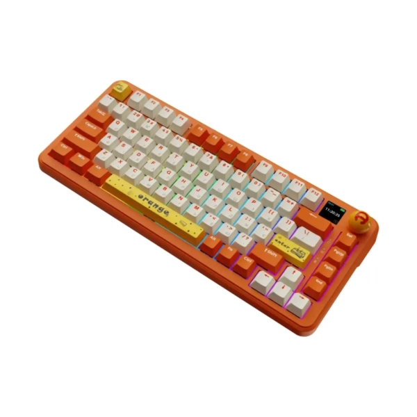 Клавиатура Ajazz AK820 MAX RGB Avocado Switch Wireless With Screen