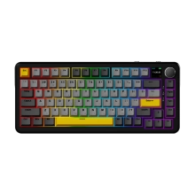 Купити Клавіатура Ajazz AK820 MAX RGB Magnetic Switches Wireless With Screen (AK820MAX-M-BGY) Black - фото 2