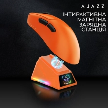 Купити Мишка Ajazz AJ179 APEX Wireless (AJM179-A-O) Orange - фото 7