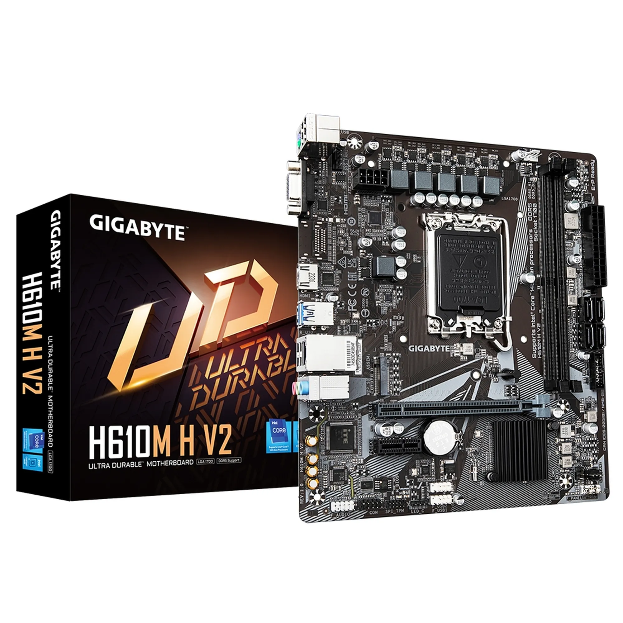 Купить Материнская плата Gigabyte H610M H V2 - фото 5
