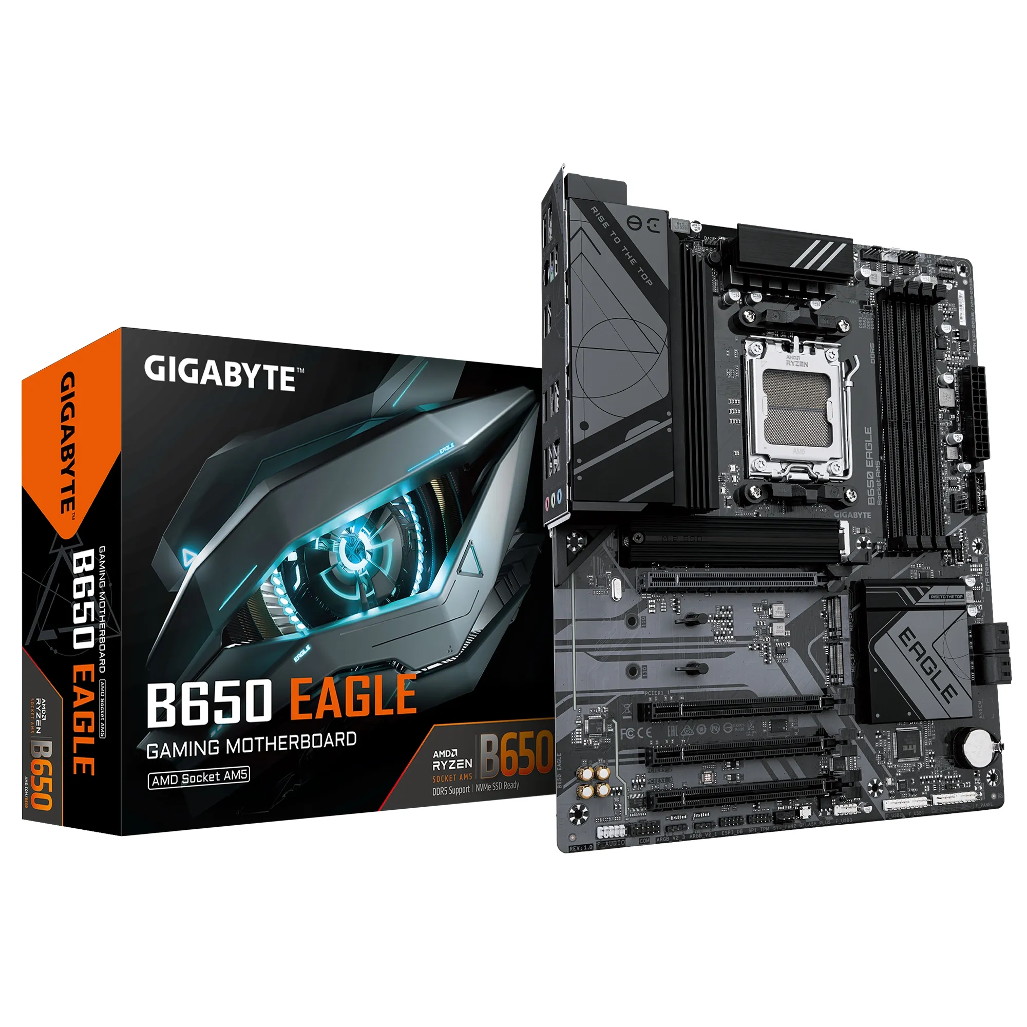 Купити Материнська плата Gigabyte B650 EAGLE - фото 4
