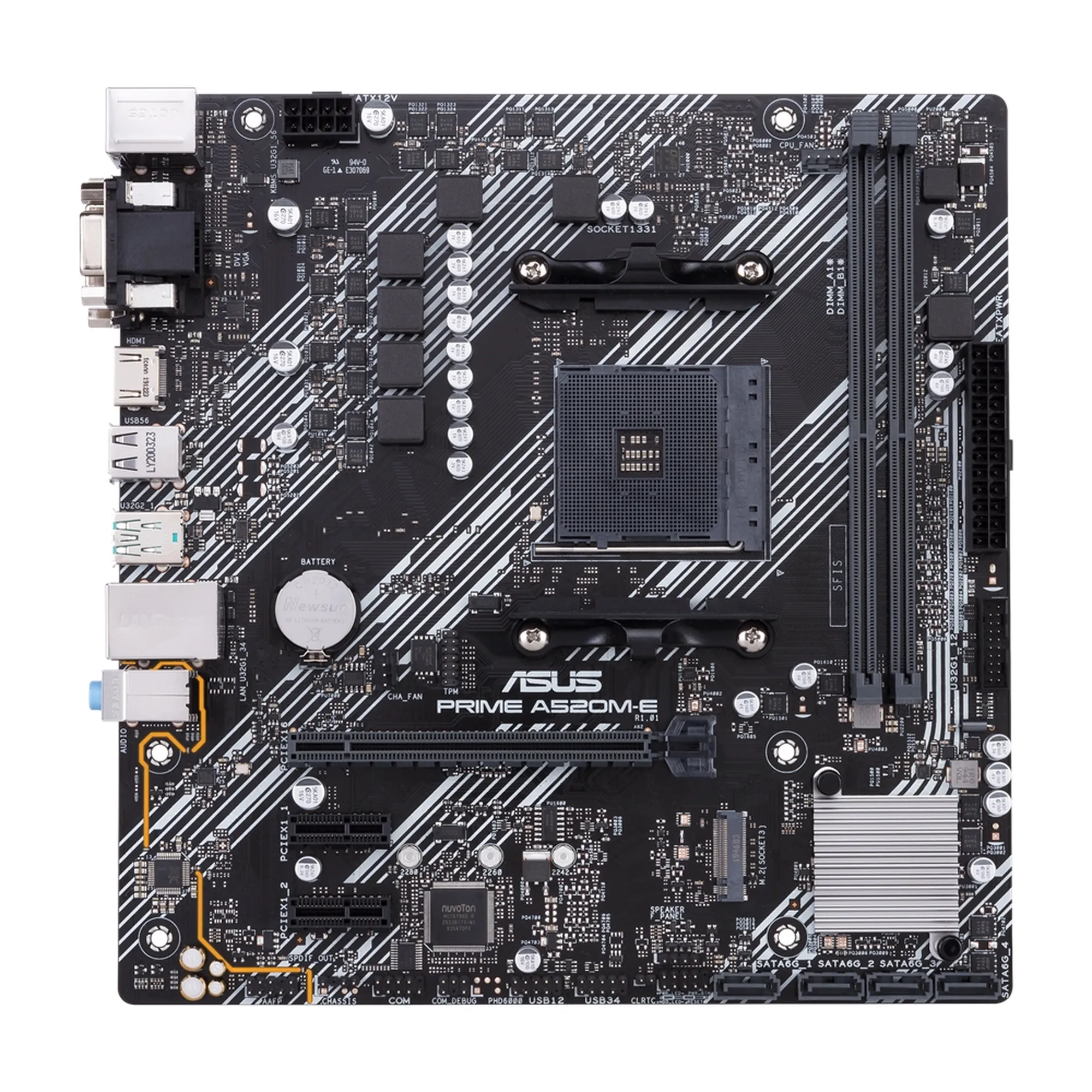 Купить Материнская плата Asus PRIME A520M-E/CSM - фото 1