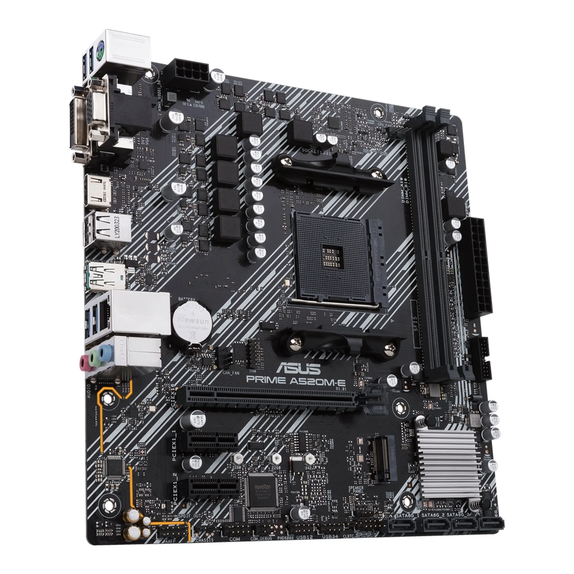 Купить Материнская плата Asus PRIME A520M-E/CSM - фото 2