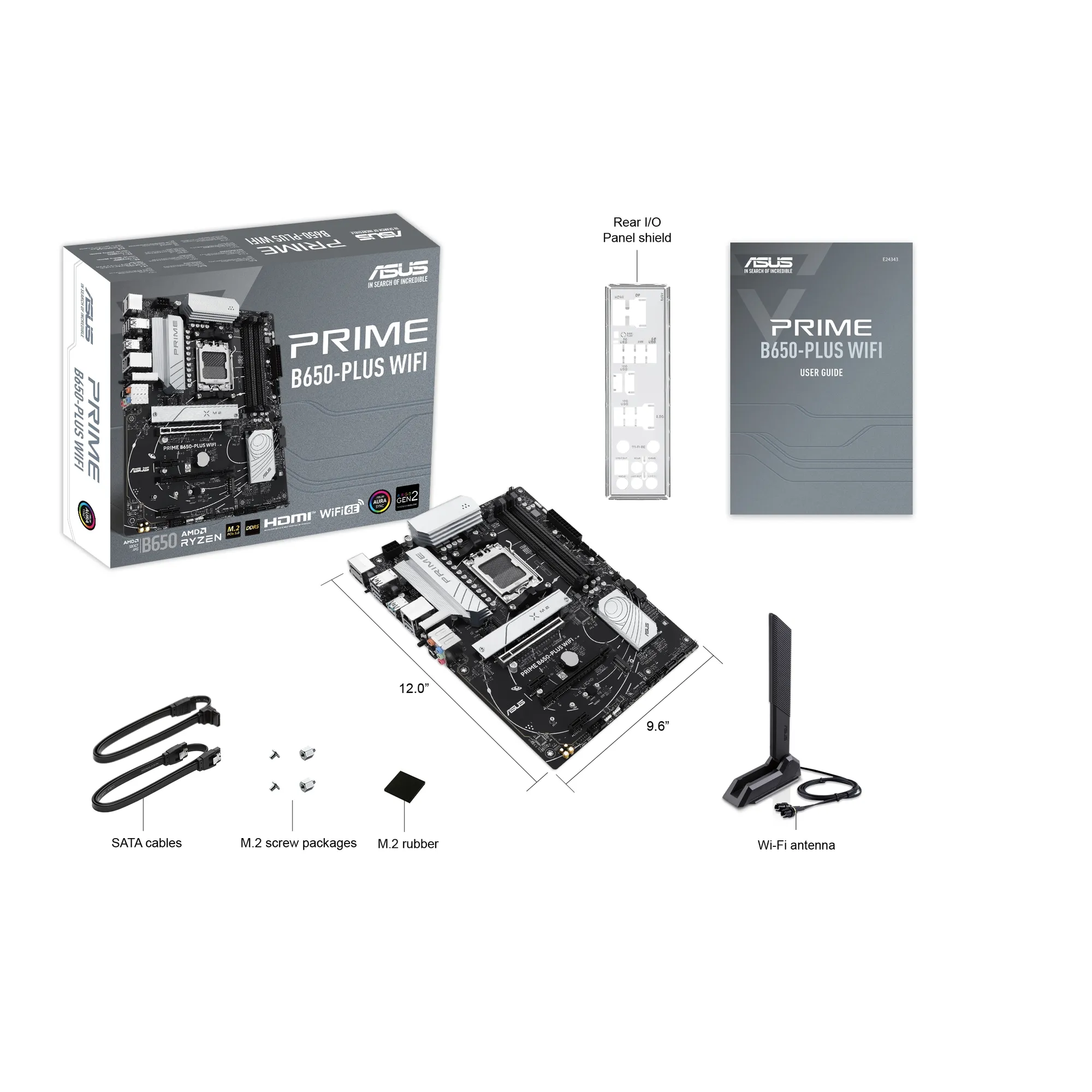 Купить Материнская плата Asus PRIME B650-PLUS WIFI - фото 8