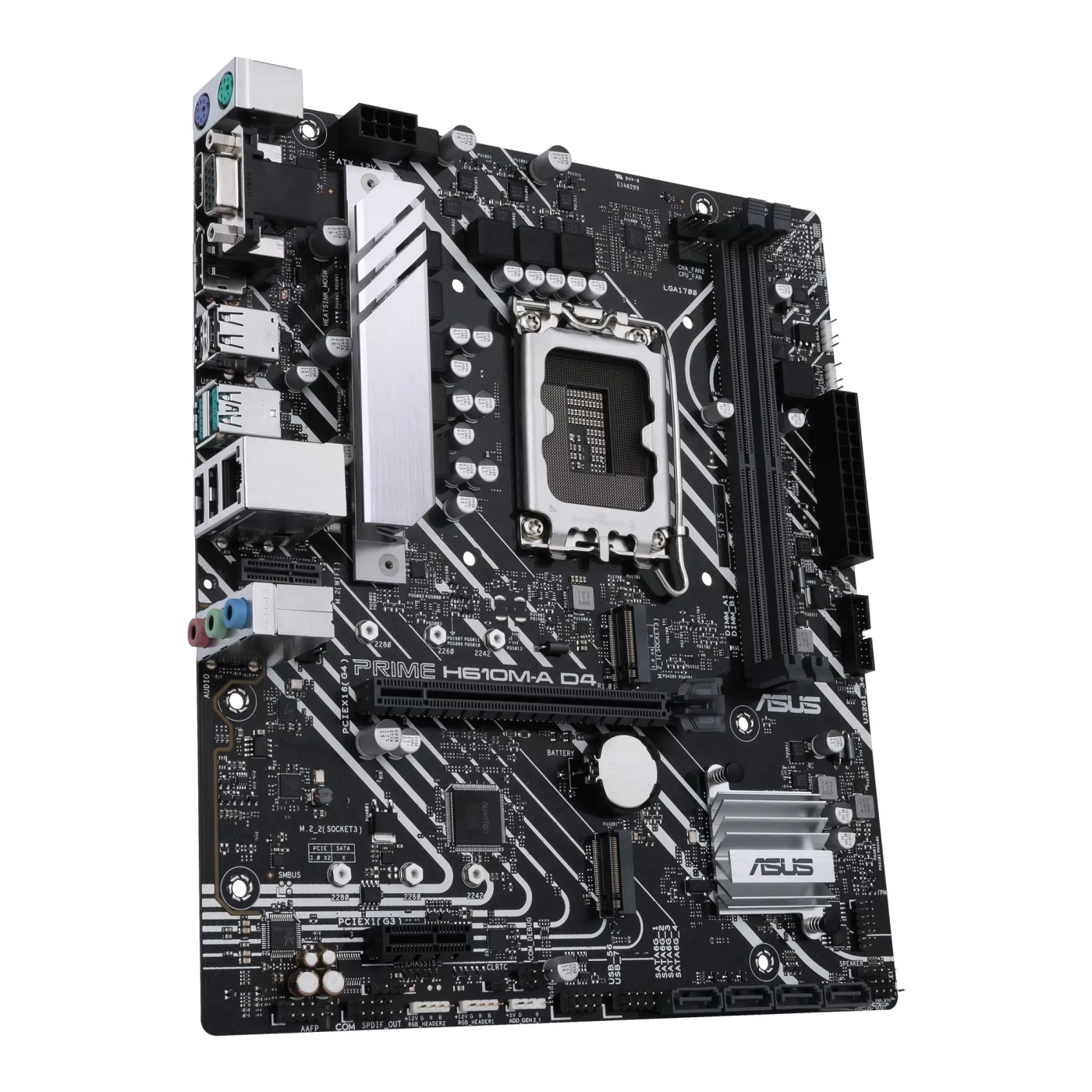Купить Материнская плата Asus PRIME H610M-A D4-CSM - фото 3