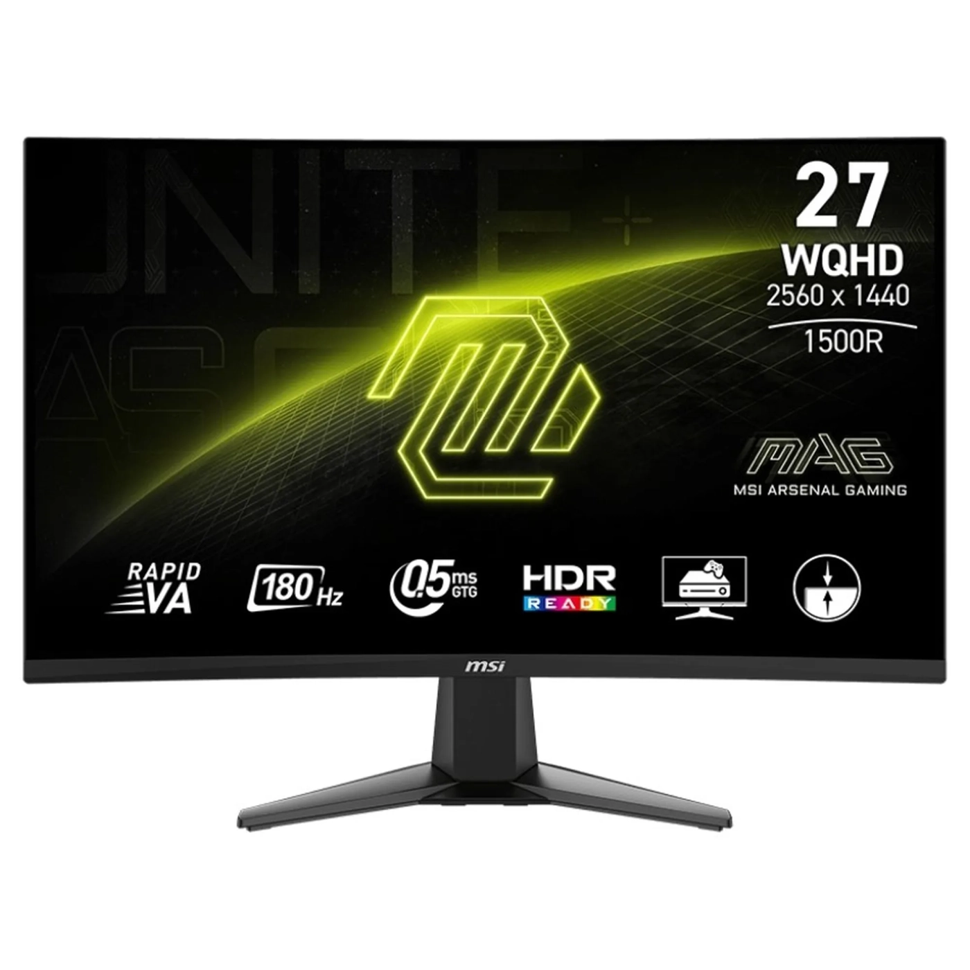Купити Монітор 27" MSI MAG 27CQ6F (9S6-3CD91M-027) - фото 1