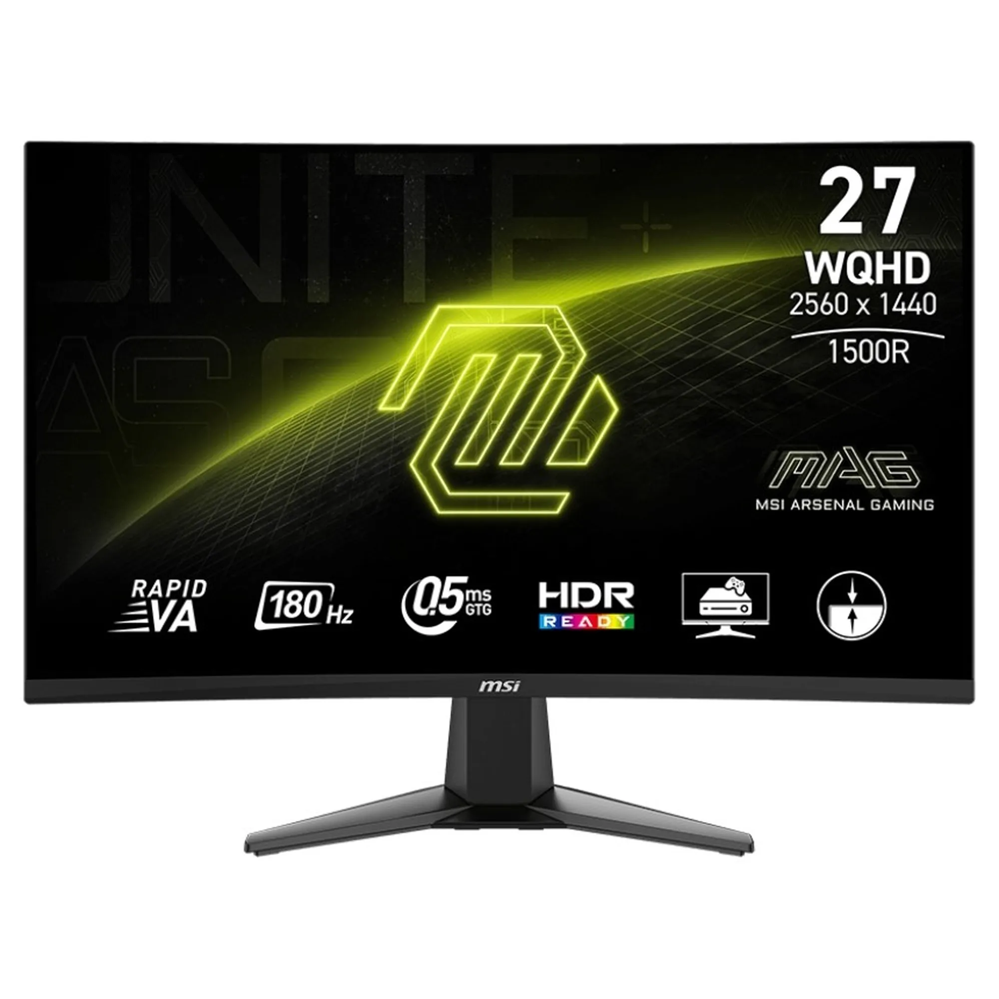 Купити Монітор 27" MSI MAG 27CQ6F (9S6-3CD91M-027) - фото 1