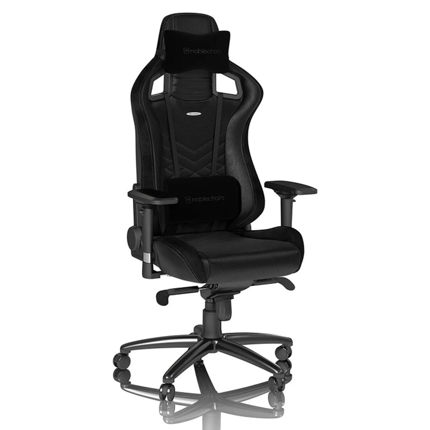 Купить Кресло для геймеров Noblechairs Epic PU Leather Black (NBL-PU-BLA-002) - фото 1
