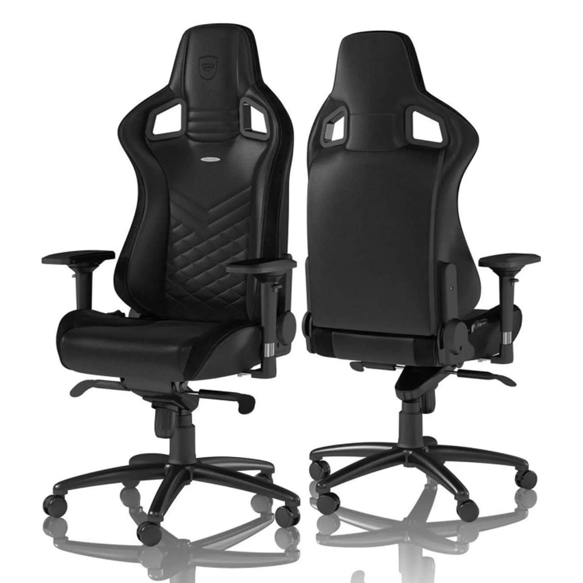 Купить Кресло для геймеров Noblechairs Epic PU Leather Black (NBL-PU-BLA-002) - фото 4