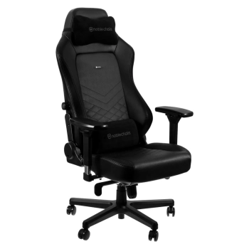 Купить Кресло для геймеров Noblechairs Hero Real Leather Black (NBL-HRO-RL-BLA) - фото 1