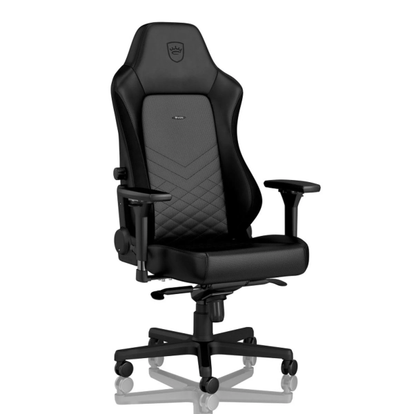 Купить Кресло для геймеров Noblechairs Hero Real Leather Black (NBL-HRO-RL-BLA) - фото 2