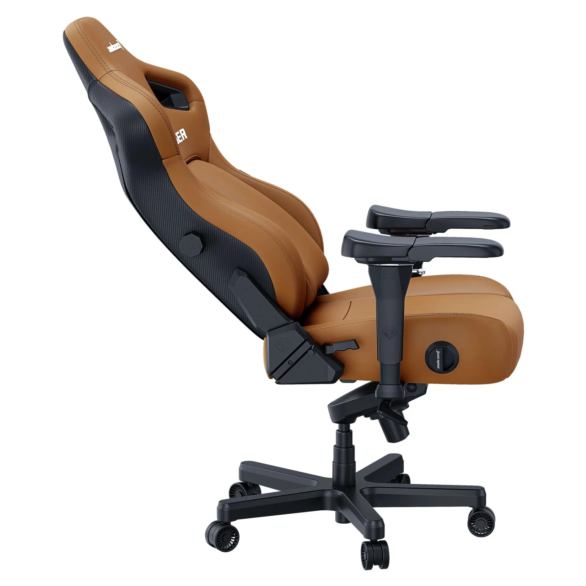 Купить Кресло для геймеров Anda Seat Kaiser 4 L Brown Premium PVC (AD12YDDC-L-20-K-PV/C) - фото 3