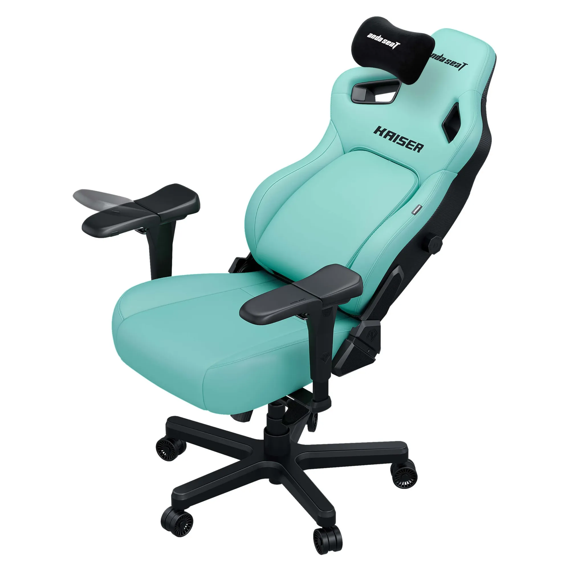 Купить Кресло для геймеров Anda Seat Kaiser 4 L Green Premium PVC (AD12YDDC-L-20-E-PV/C) - фото 2