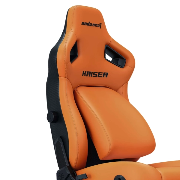 Купить Кресло для геймеров Anda Seat Kaiser 4 L Orange Premium PVC (AD12YDDC-L-20-O-PV/C) - фото 8
