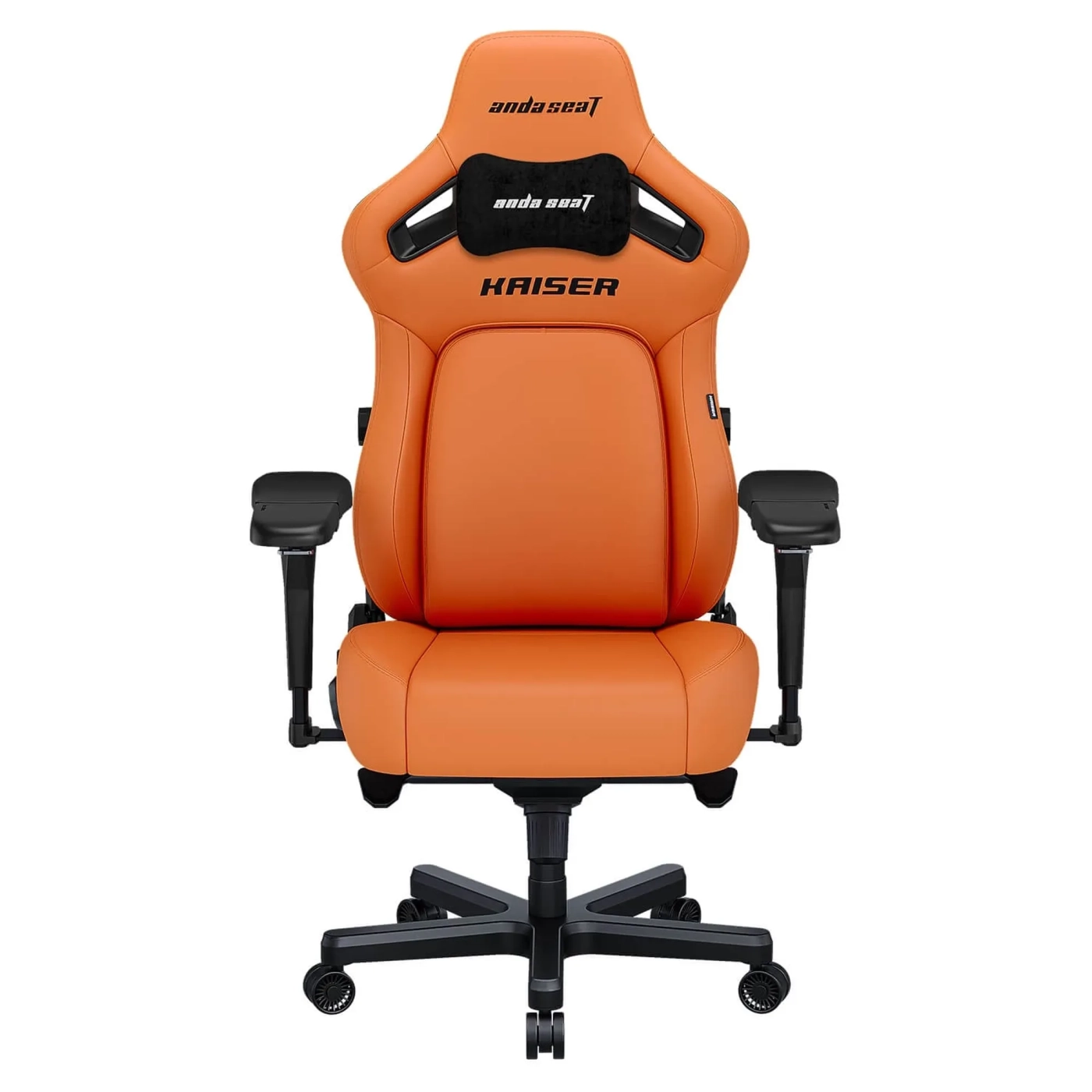 Купить Кресло для геймеров Anda Seat Kaiser 4 L Orange Premium PVC (AD12YDDC-L-20-O-PV/C) - фото 1