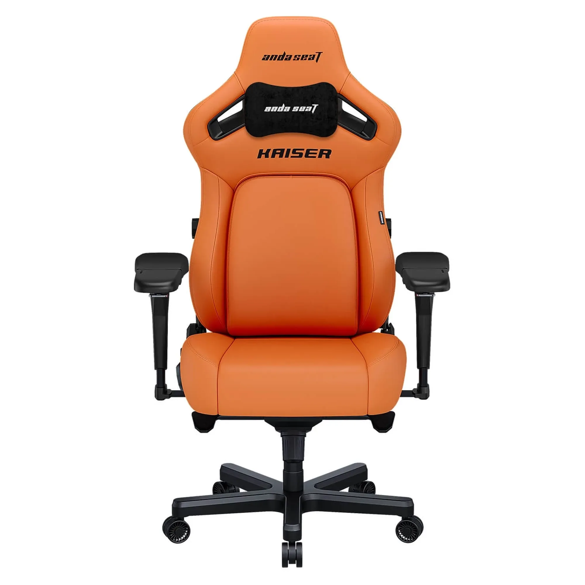 Купить Кресло для геймеров Anda Seat Kaiser 4 L Orange Premium PVC (AD12YDDC-L-20-O-PV/C) - фото 1