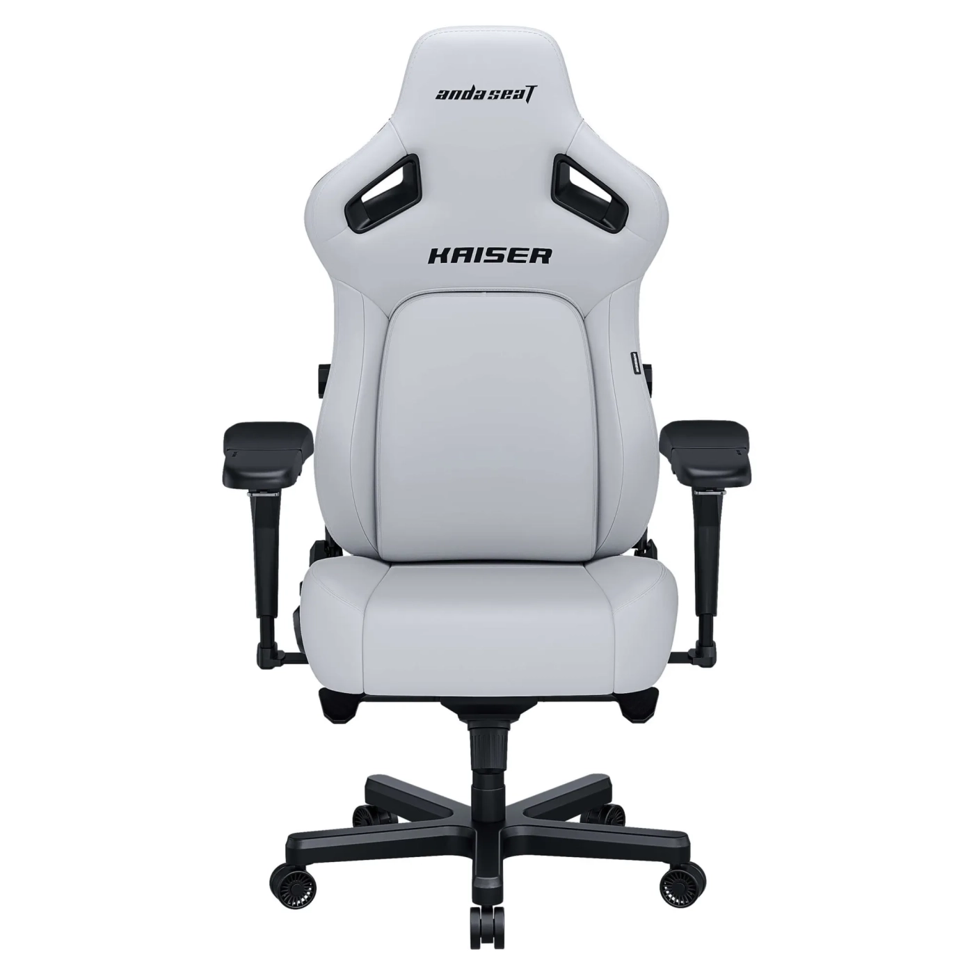 Купити Крісло для геймерів Anda Seat Kaiser 4 L White Premium PVC (AD12YDDC-L-20-W-PV/C) - фото 1