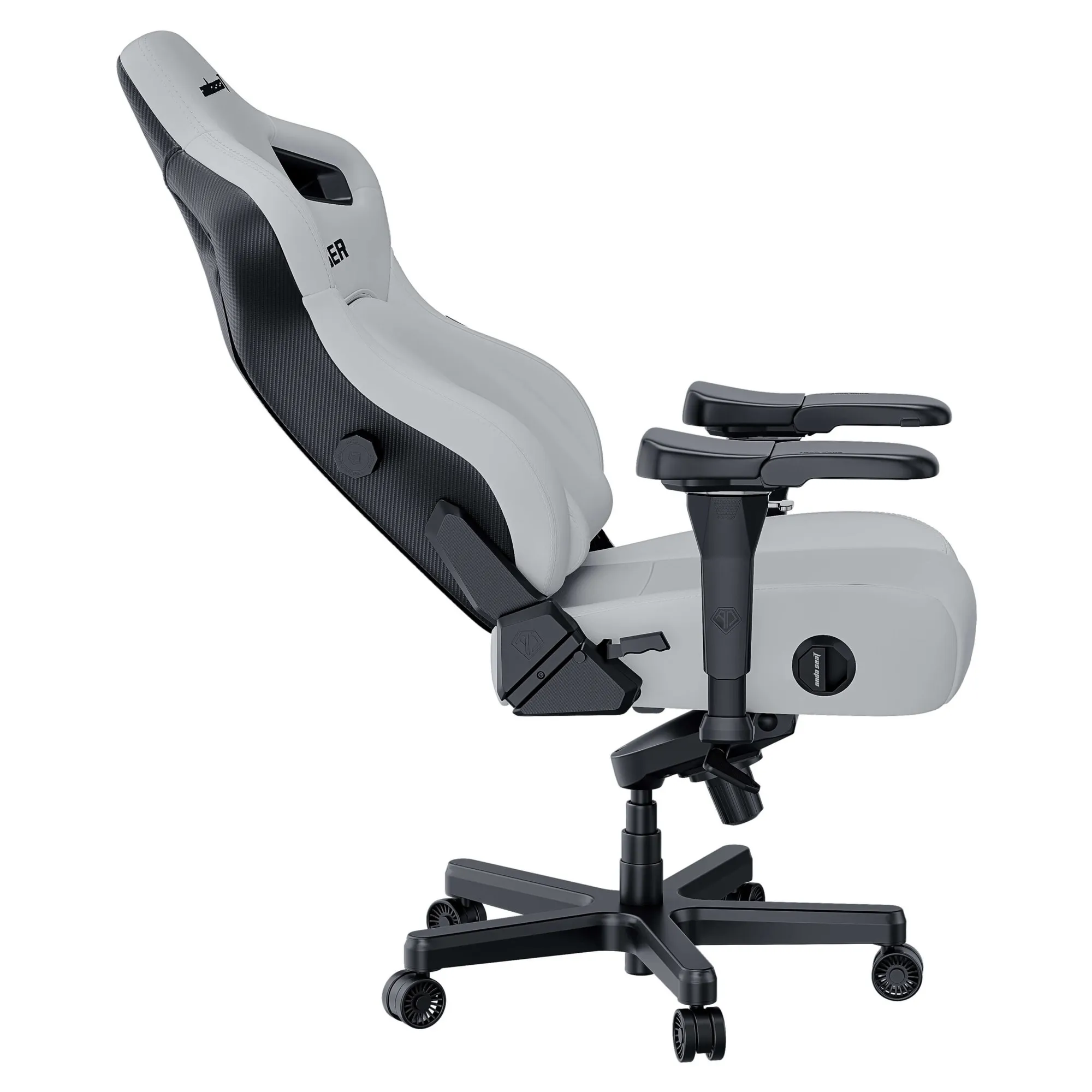 Купити Крісло для геймерів Anda Seat Kaiser 4 L White Premium PVC (AD12YDDC-L-20-W-PV/C) - фото 3