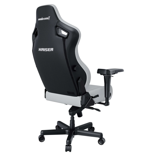 Купити Крісло для геймерів Anda Seat Kaiser 4 L White Premium PVC (AD12YDDC-L-20-W-PV/C) - фото 5