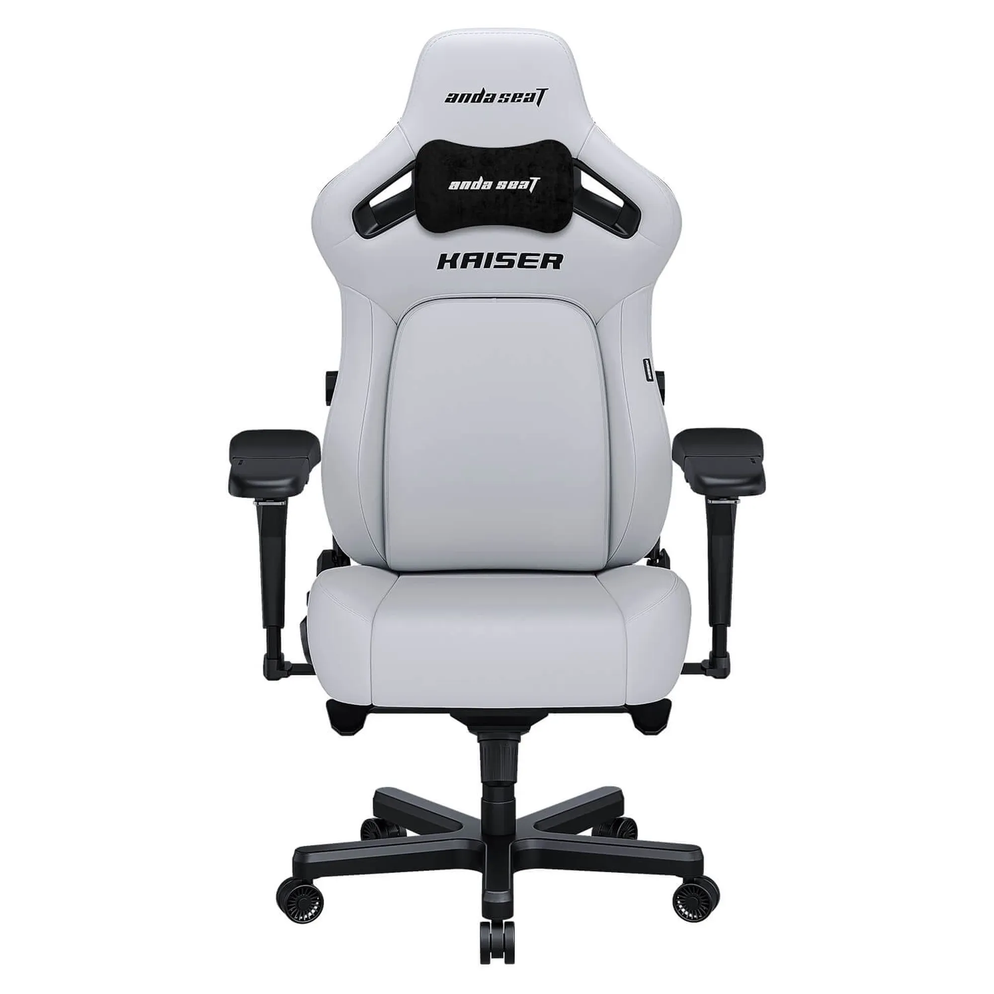 Купити Крісло для геймерів Anda Seat Kaiser 4 L White Premium PVC (AD12YDDC-L-20-W-PV/C) - фото 1