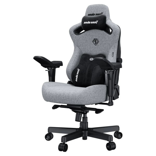 Купити Крісло для геймерів Anda Seat Kaiser 3 Pro XL Grey Fabric (AD12YDC-XL-01-G-PV/F-G02) - фото 5