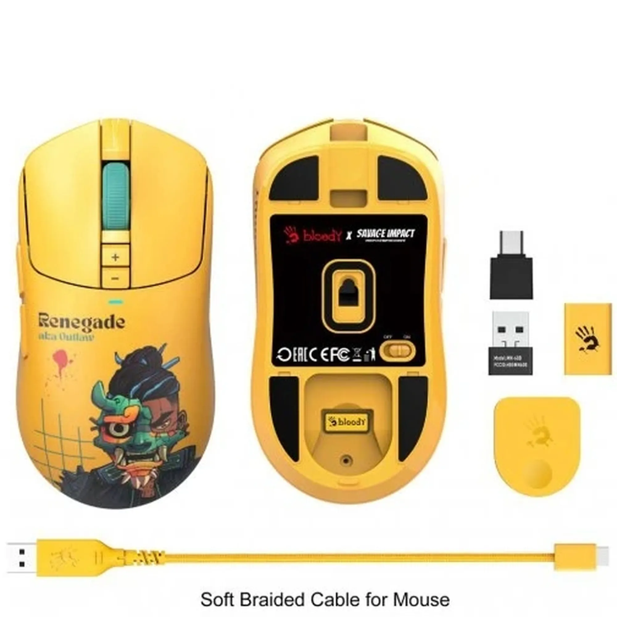 Купить Мышь A4Tech Bloody R72 Ultra Renegade Sunset - фото 6