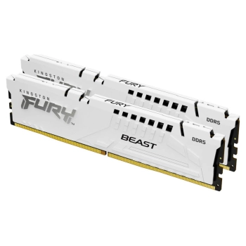Купити Модуль пам'яті Kingston FURY Beast White DDR5-6000 32GB (2x16GB) (KF560C36BWE2K2-32) - фото 1