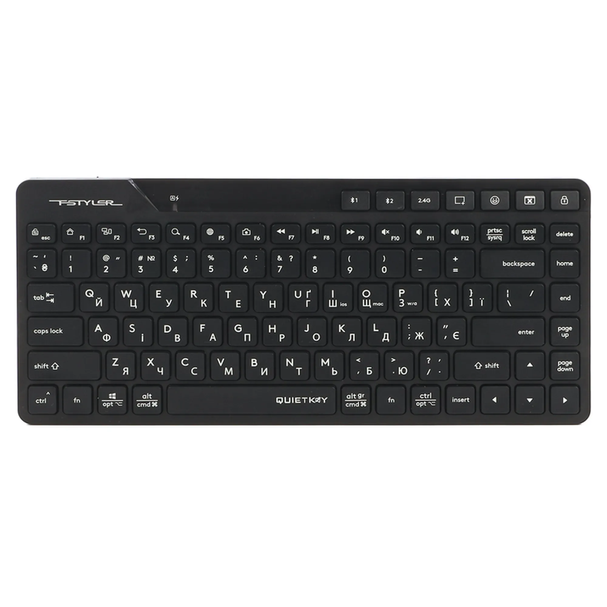 Купить Клавиатура A4Tech Fstyler FBK26C AS (Black) - фото 1