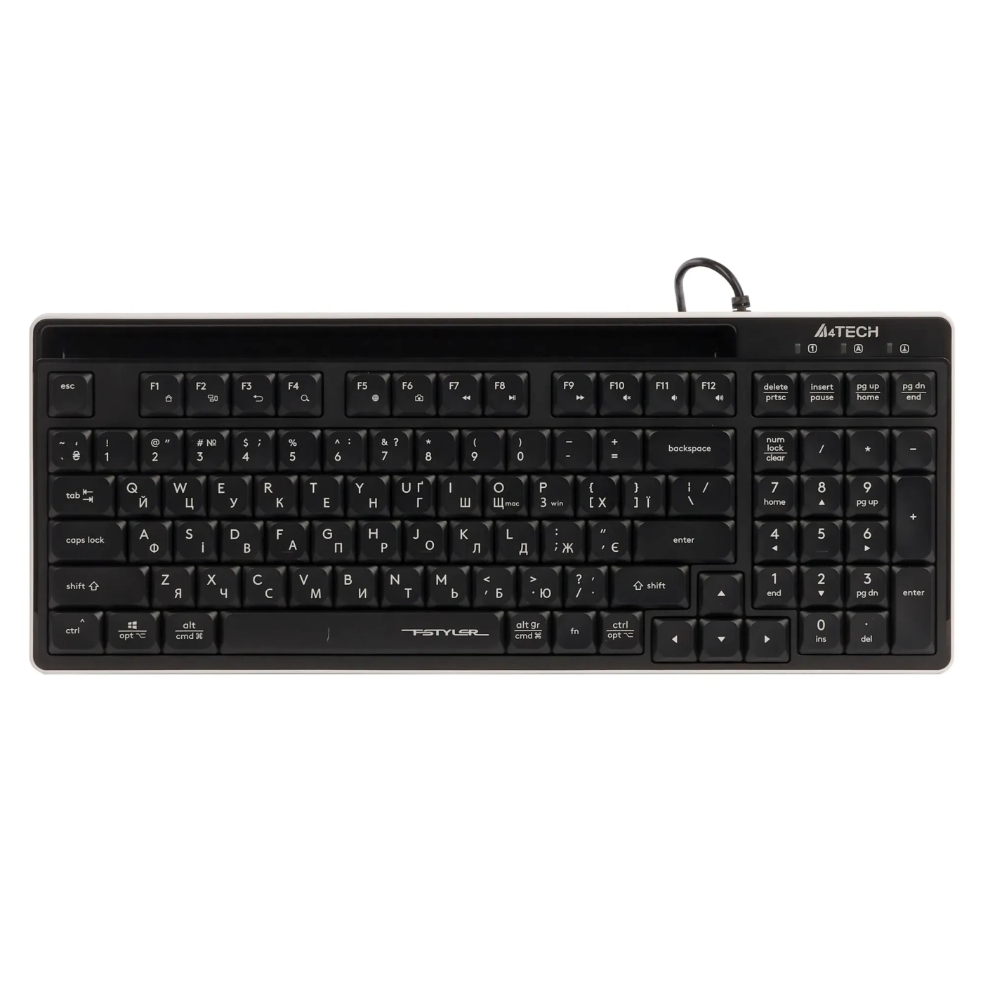 Купити Клавіатура A4Tech Fstyler FX70 (Black) - фото 1