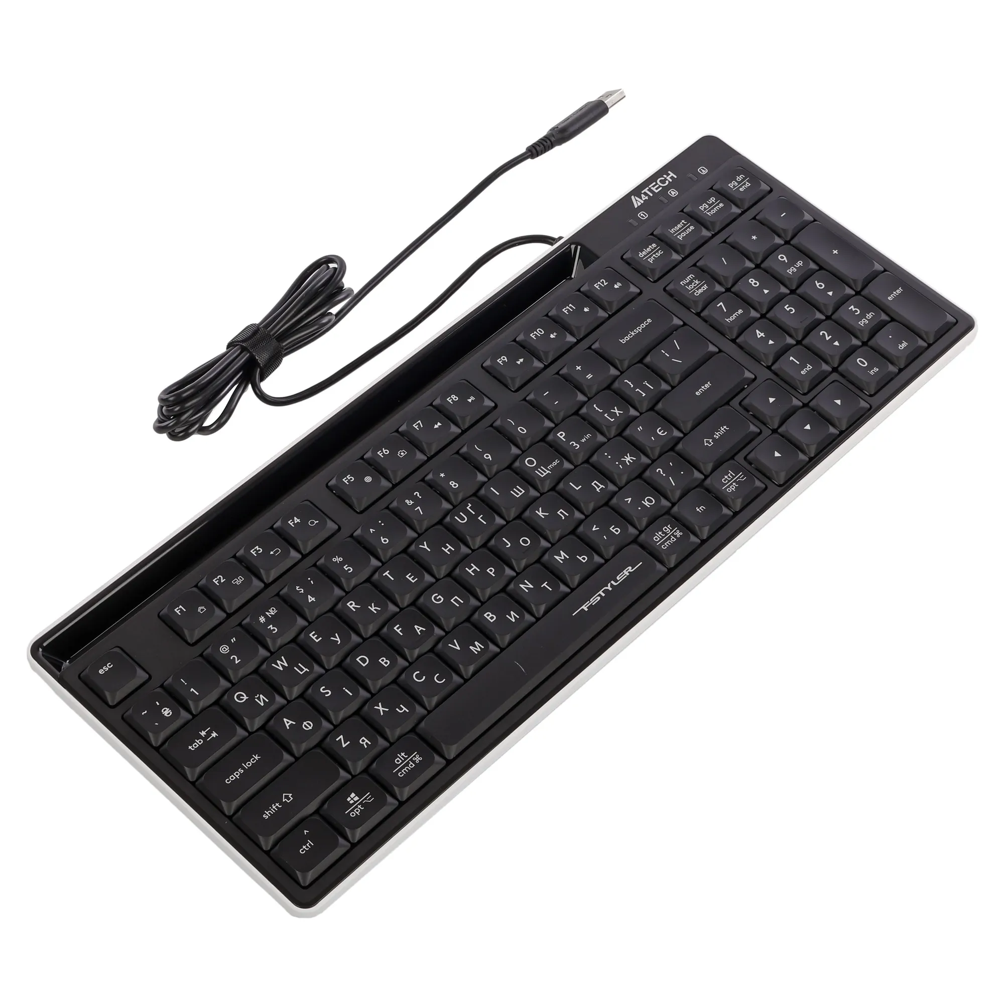 Купити Клавіатура A4Tech Fstyler FX70 (Black) - фото 4
