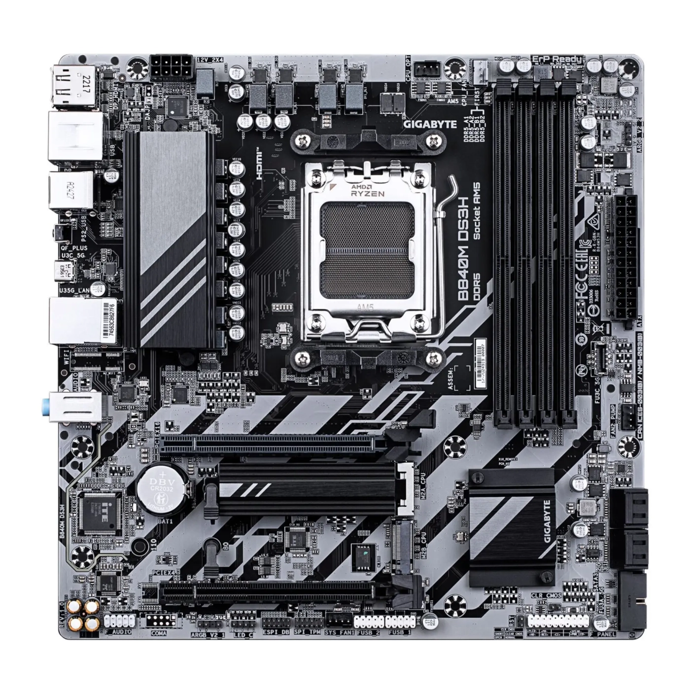 Купить Материнская плата GIGABYTE B840M DS3H - фото 1