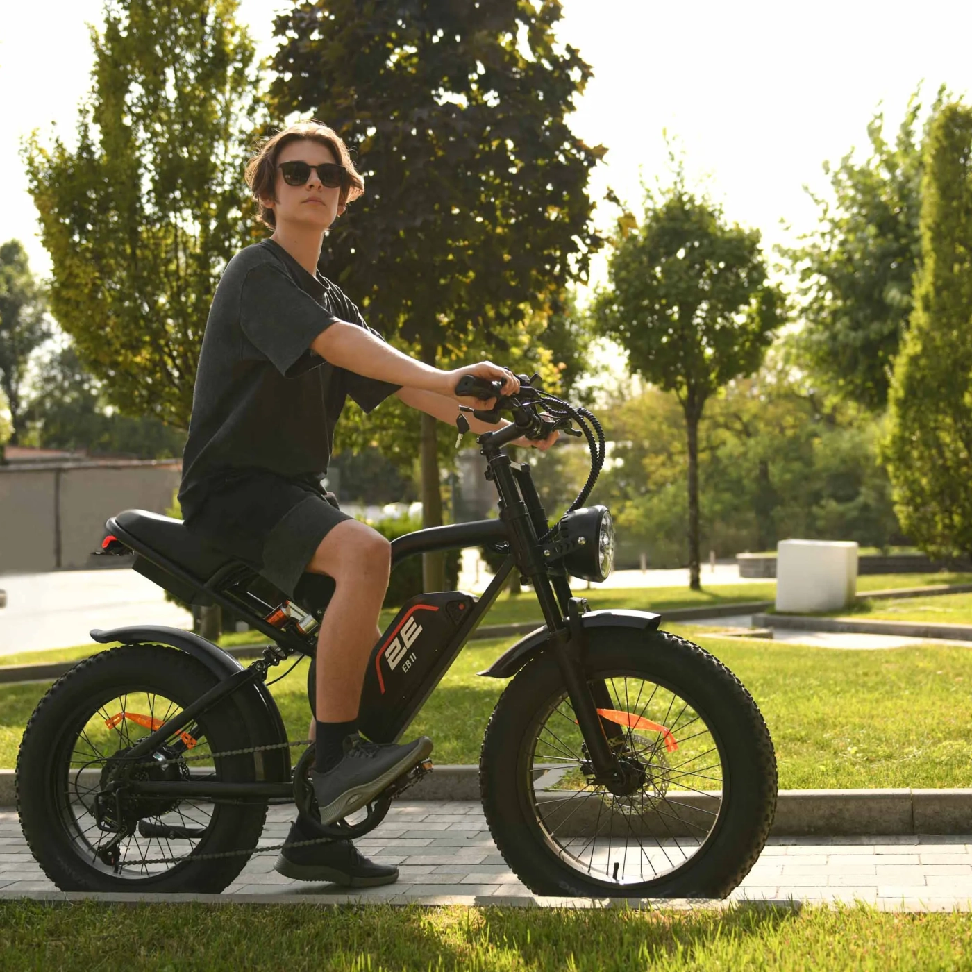 Купити Електровелосипед 2E EB11 20" Red-Black - фото 5