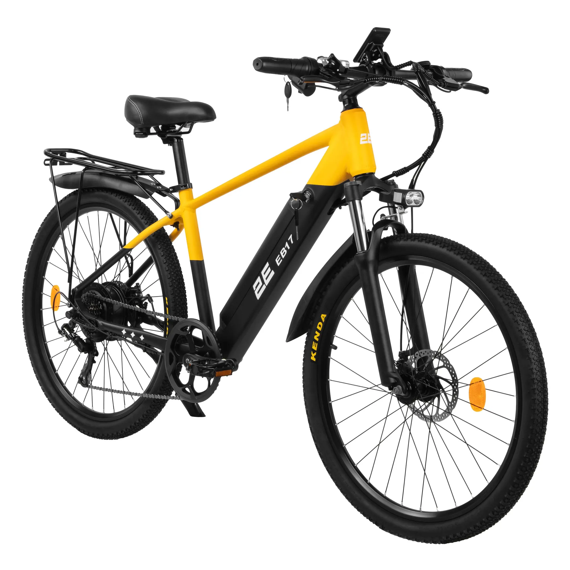 Купити Електровелосипед 2E EB17 26" Yellow-Black - фото 2