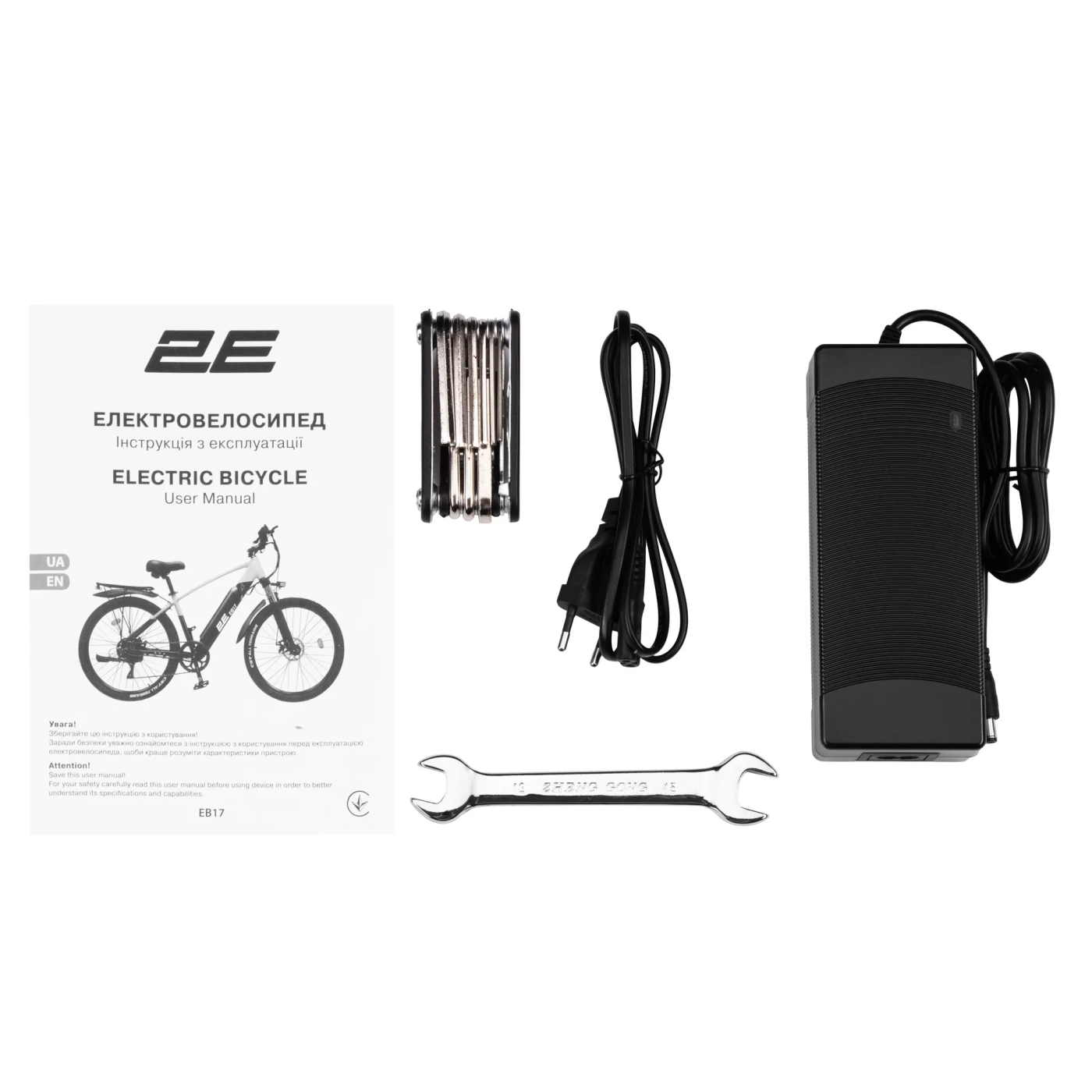 Купити Електровелосипед 2E EB17 26" Yellow-Black - фото 8