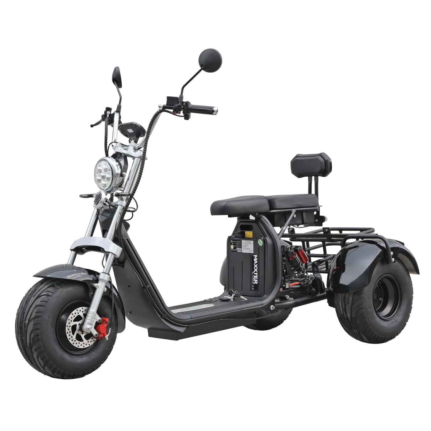Купить Электроскутер Maxxter TRIKE 2.0 (blaсk) - фото 1