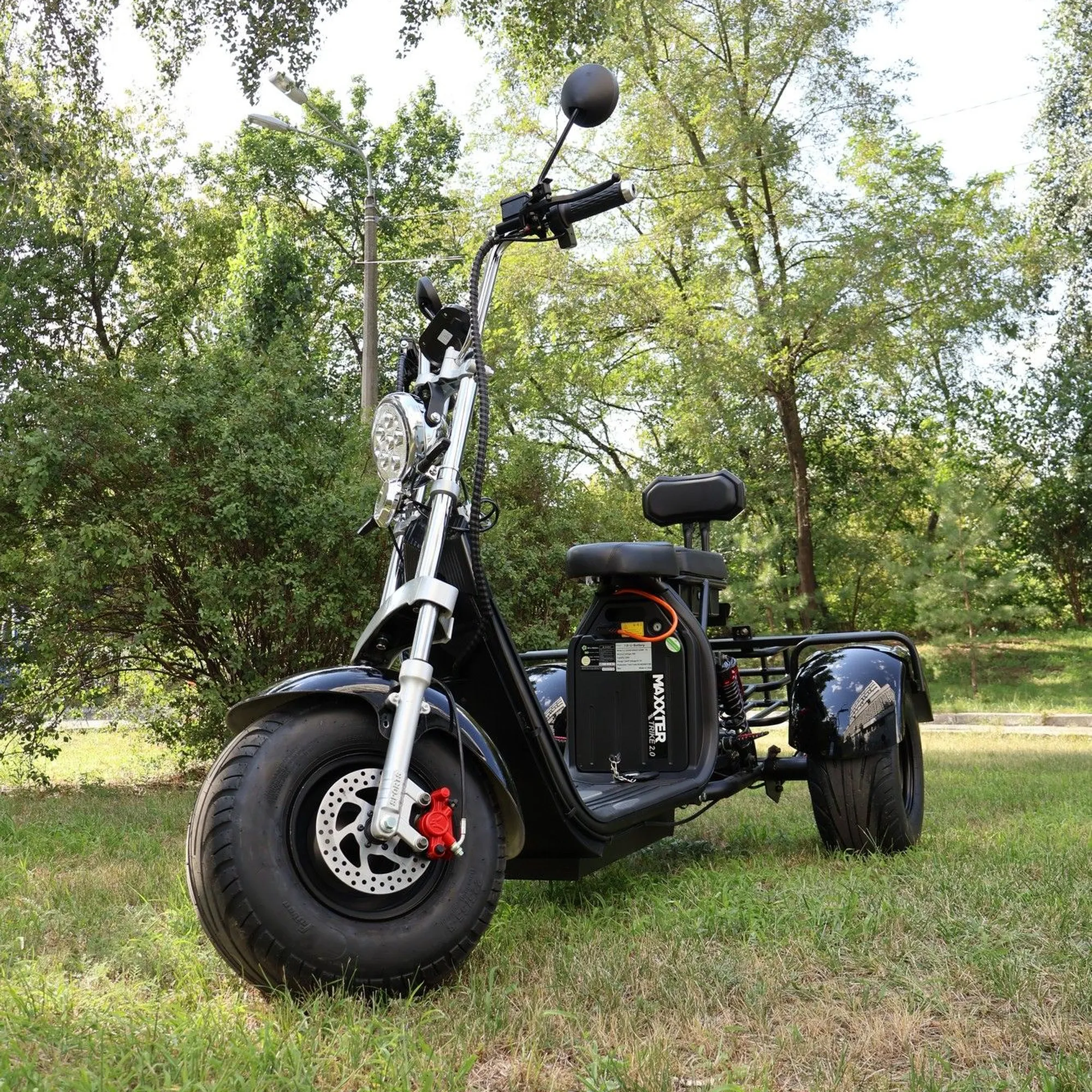 Купить Электроскутер Maxxter TRIKE 2.0 (blaсk) - фото 6