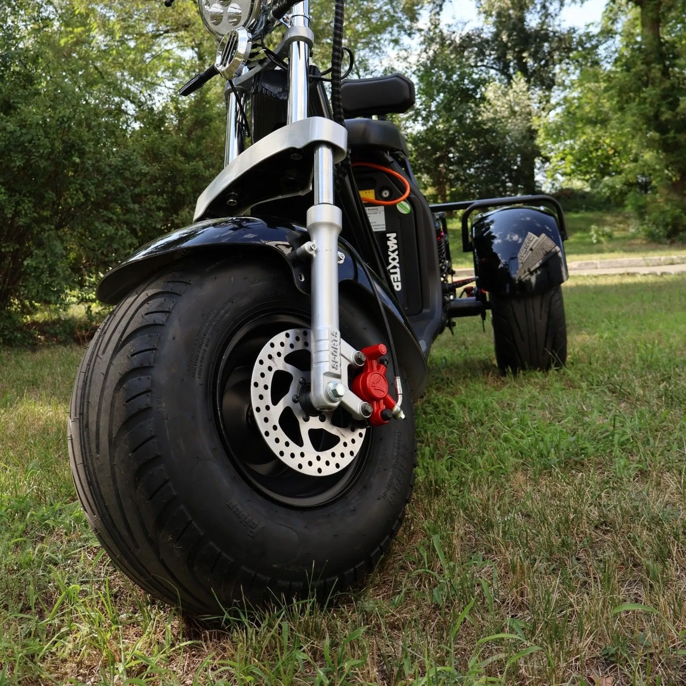 Купить Электроскутер Maxxter TRIKE 2.0 (blaсk) - фото 7