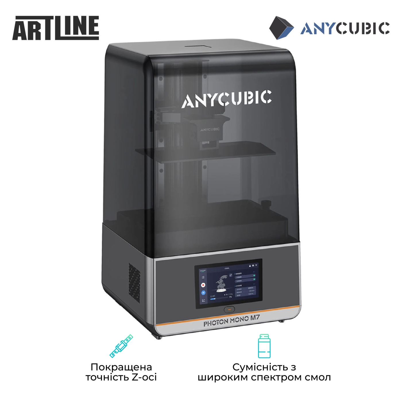 Купити 3D принтер Anycubic Photon Mono M7 - фото 4
